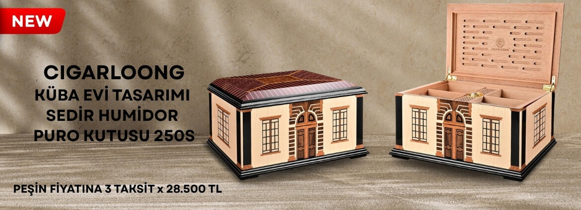 CiigarloongKübaHumidor
