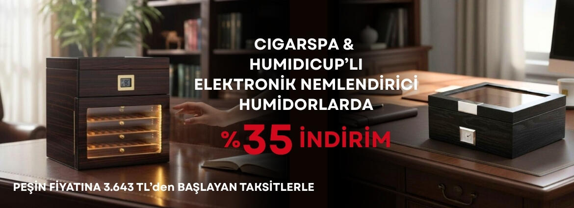 35İndirimHumidor