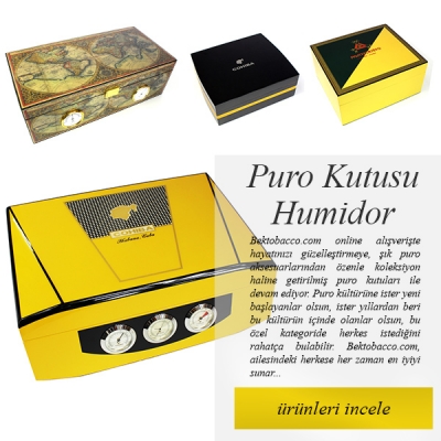 Cohiba 'dan Monte Cristo 'ya Yepyeni Humidor ve Aksesuar Setleri Bektobacco.com 'da...