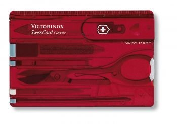 Victorinox SwissCard ile her zaman hazırsınız...