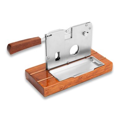 Ahşap Masa Puro Kesici Giyotin Düz ve V Kesim Krom - 1