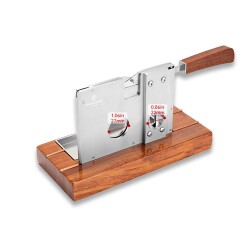 Ahşap Masa Puro Kesici Giyotin Düz ve V Kesim Krom - 2