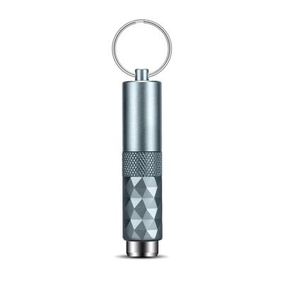 Aluminyum 2in1 Delici ve Puro Tutucu İğne Anahtarlık Mavi - 1
