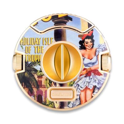 American Pinup Gold Yuvarlak Puro Kesici ve Delici - 1