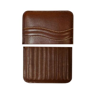 Angelo German Deri Cigarillo Sig. Kılıfı Kahve 10lu - 2