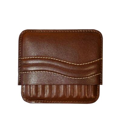 Angelo German Deri Cigarillo Sig. Kılıfı Kahve 10lu - 1