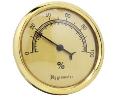 Angelo Germany Puro Kutusu Humidor Nemölçer (Higrometre)7.5cm - ANGELO