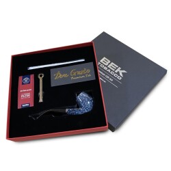 Atomic German 9mm Başlangıç Pipo Seti Smooth Siyah Boxin - Atomic (1)