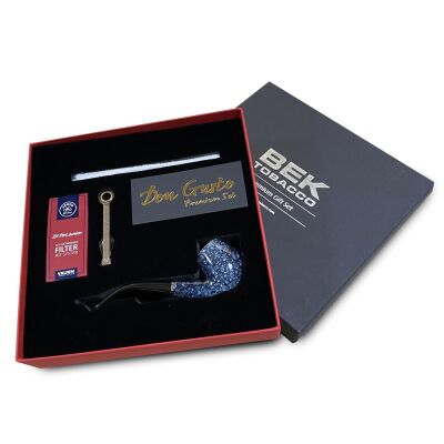 Atomic German 9mm Başlangıç Pipo Seti Smooth Siyah Boxin - 2