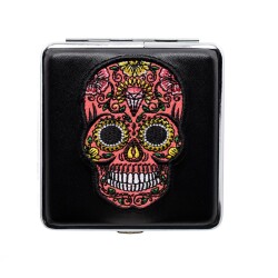 Atomic German Skull Kurukafa Patch Deri Kısa Sig. Tab akasısı Turuncu 20li - Atomic
