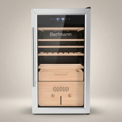 Berfmann Sedirli Elektronik Humidor Puro Dolabı (574 Puro Kapasite) - Berfmann