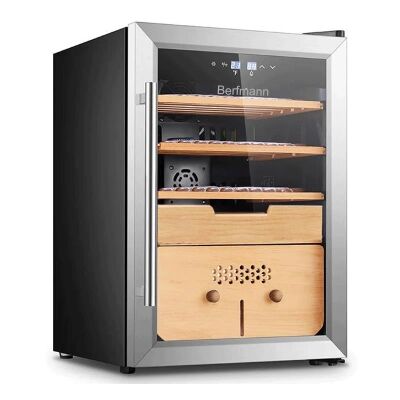 Berfmann Sedirli Elektronik Puro Dolabı Humidor (382 Puro Kapasite) - 1