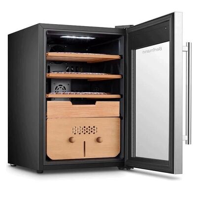 Berfmann Sedirli Elektronik Puro Dolabı Humidor (382 Puro Kapasite) - 2
