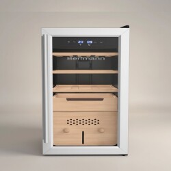 Berfmann Sedirli Elektronik Puro Dolabı Humidor (382 Puro Kapasite) - Berfmann