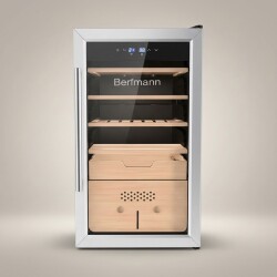 Berfmann Sedirli Elektronik Humidor Puro Dolabı (486 Puro Kapasite) - Berfmann