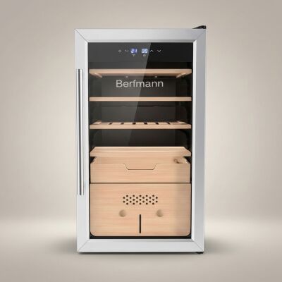 Berfmann Sedirli Elektronik Humidor Puro Dolabı (486 Puro Kapasite) - 1