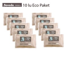 Boveda 72 60g Humidor Puro kutusu Nemlendirici 10lu Eco Paket - Boveda