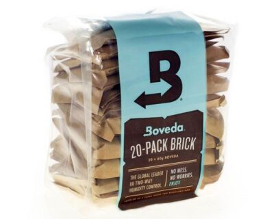 Boveda 72 60g Humidor Puro Kutusu Nemlendirici 20li Eco Paket - 1