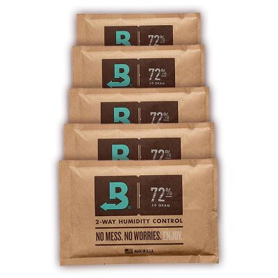 Boveda 72 60g Humidor Puro Kutusu Nemlendirici 5li Eco Paket - 1