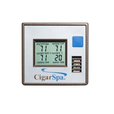 Cedar Alman Puro Kutusu Humidor Parlak Kiraz 80's CigarSpa Elektronik Nemlendirme - 5