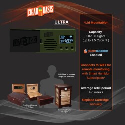 Cigar Oasis Ultra 4.0 Elektronik Puro Nemlendirici Wifi(100cig) - 3