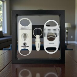 Cigarloong 3 lü Puro Kesici ve Delici Seti Beyaz - 3