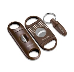 Cigarloong 3 lü Puro Kesici ve Delici Seti Kahve - CigarLoong