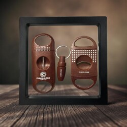 Cigarloong 3 lü Puro Kesici ve Delici Seti Kahve - 3