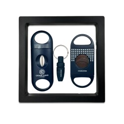 Cigarloong 3 lü Puro Kesici ve Delici Seti Mavi - 2