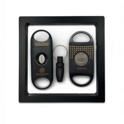 Cigarloong 3 lü Puro Kesici ve Delici Seti Siyah - 2