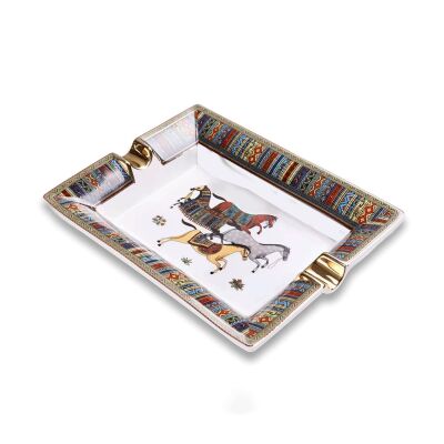 Cigarloong 4 Horse Seramik Puro Küllüğü Beyaz 2li - 1