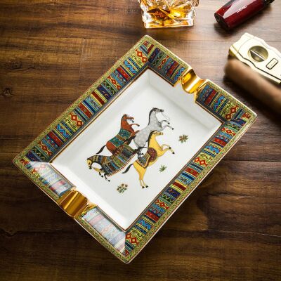 Cigarloong 4 Horse Seramik Puro Küllüğü Beyaz 2li - 3