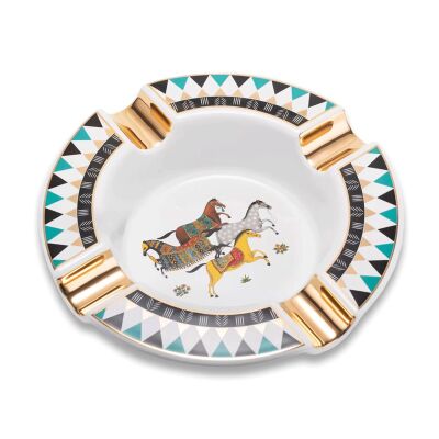 Cigarloong 4 Horse Seramik Puro Küllüğü Beyaz 4lü - 1