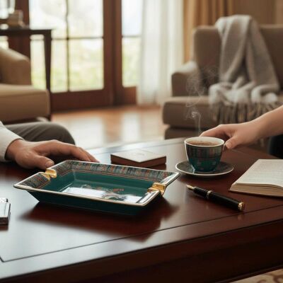 Cigarloong 4 Horse Seramik Puro Küllüğü Yeşil 2li - 2