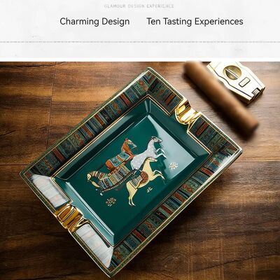 Cigarloong 4 Horse Seramik Puro Küllüğü Yeşil 2li - 3