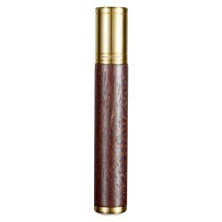 Cigarloong Ahşap Metal Puro Kılıfı Tekli Gold 60 Ring - 1
