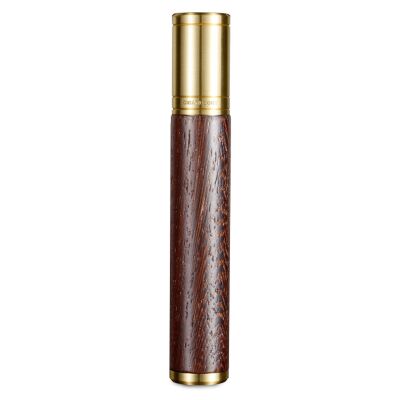 Cigarloong Ahşap Metal Puro Kılıfı Tekli Gold 60 Ring - 1