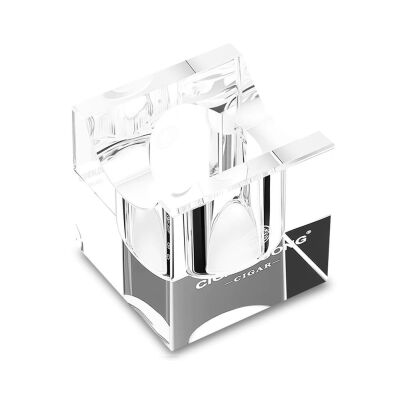 Cigarloong Kristal Cam Puro Standı Sehpası Clear - 1