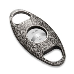 Cigarloong Antique Bronze Damascus Metal Puro Kesici 60 Ring - CigarLoong