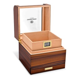 Cigarloong Camlı Katlı Humidor Puro Kutusu Tiger Desen 100s - CigarLoong (1)