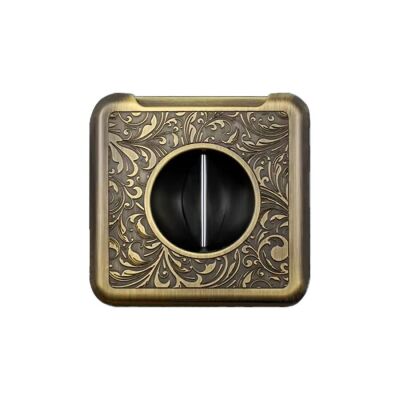 Cigarloong Çok Foksiyonlu Metal Puro V Kesici Antik Bronze - 1