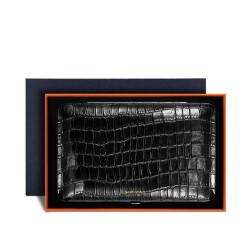 CigarLoong Croco Deri Puro Taşıma Çantası Siyah 5li 60 Ring - 4