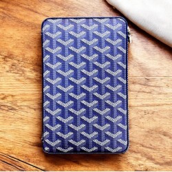 CigarLoong Deri Puro Taşıma Çantası 4'lü Mavi - 3