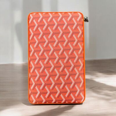 CigarLoong Deri Puro Taşıma Çantası 4'lü Turuncu - 3