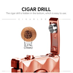 Cigarloong Double Puro Kesici Delicli RoseGold - 4