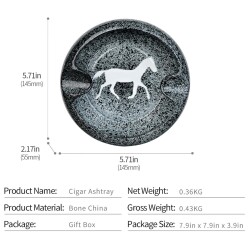 Cigarloong Ghost Horse Seramik Puro Küllüğü 3lü - 4