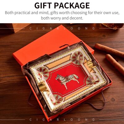 Cigarloong Horse Seramik Puro Küllüğü Kırmızı 2li - 3