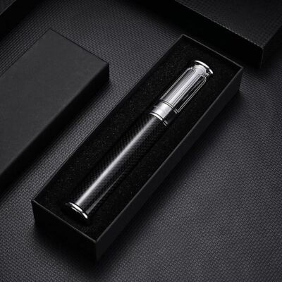 Cigarloong Karbon Metal Puro Kılıfı Tekli Siyah 60 Ring - 3