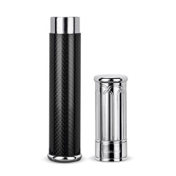 Cigarloong Karbon Metal Puro Kılıfı Tekli Siyah 60 Ring - CigarLoong (1)