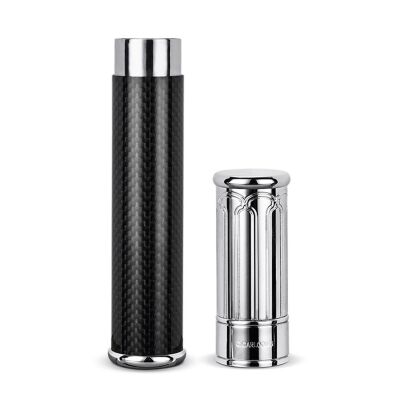 Cigarloong Karbon Metal Puro Kılıfı Tekli Siyah 60 Ring - 2